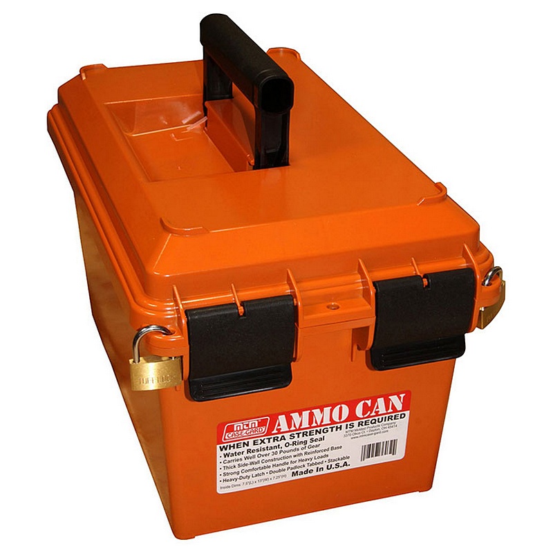 MTM Case-Gard Orange Bulk Ammo Can