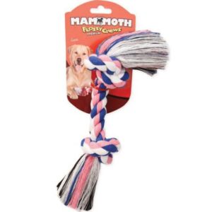 Mammoth Flossy Chews Bone Rope Large Dog Toy 14”