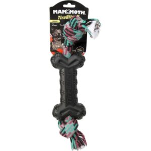 Mammoth Tire Biter II Large Rope Bone Dog Toy