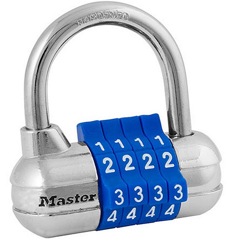 Master Lock 4-Digit Combination Padlock 2-1-4