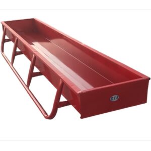 Metro All-Metal Red Feed Bunk 10’