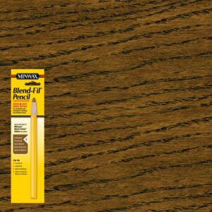 Minwax Blend Fil Pencil No. 8 Dark Walnut Driftwood Early American Provincial
