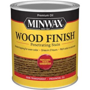 Minwax Provincial Penetrating Stain Wood Finish 1 qt