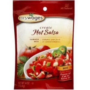 Mrs. Wages Hot Salsa Tomato Mix 4 oz
