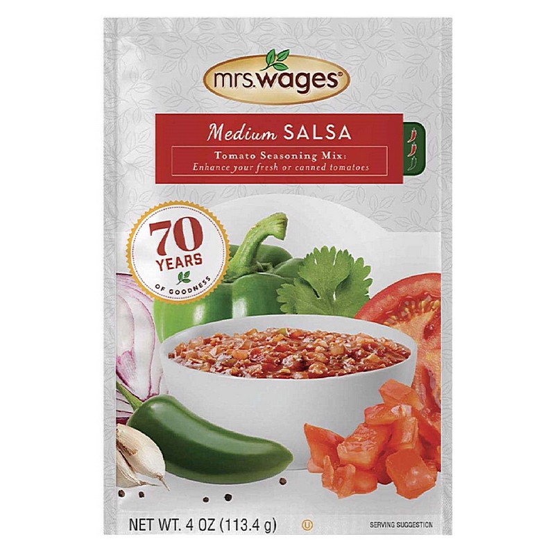 Mrs. Wages Medium Salsa Mix 4 oz