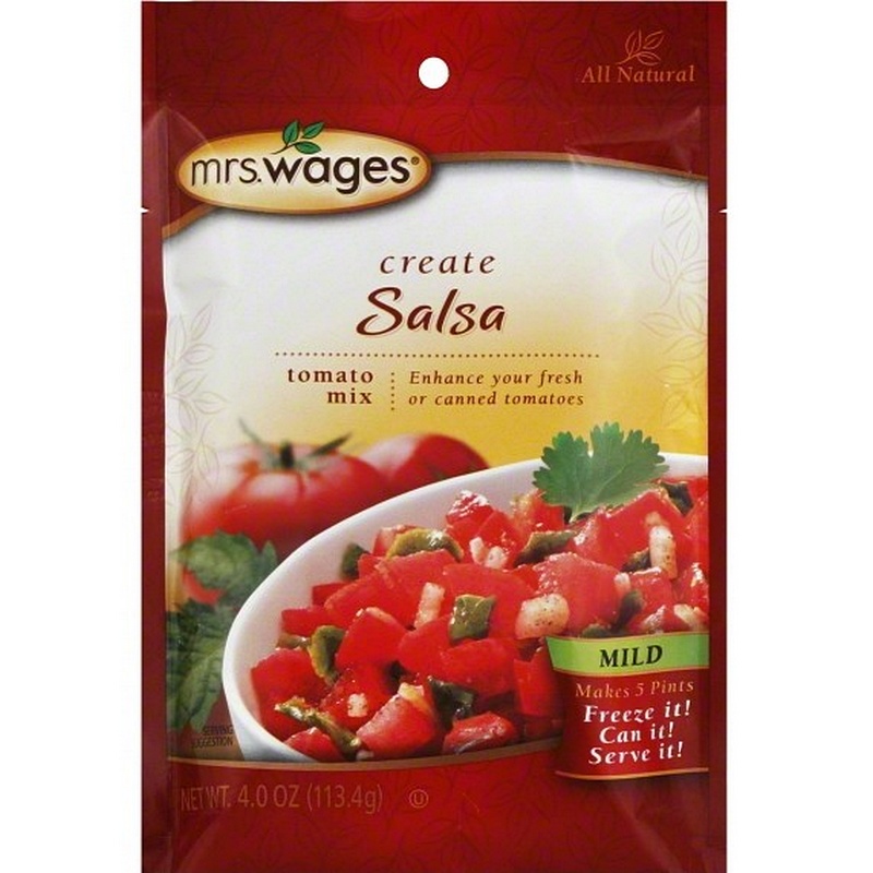 Mrs. Wages Mild Salsa Tomato Mix 4 oz