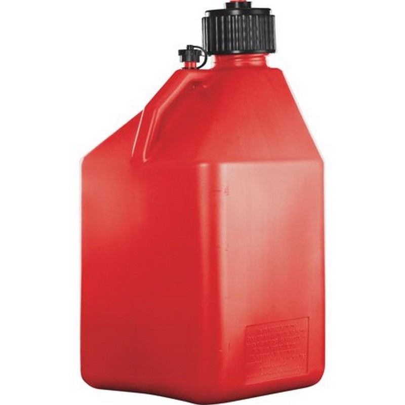 Multi-Purpose Red Plastic Fuel Can 5 gal
