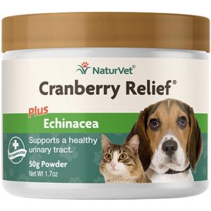 NaturVet Cranberry Relief Plus Echinacea Powder 50g