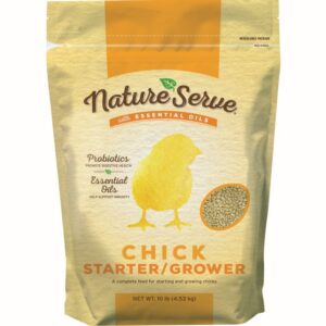 NatureServe Non-Medicated Chick Starter Grower Feed 10 lb