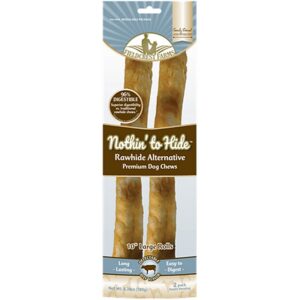 Nothin to Hide Beef Roll 2Ct Dog Chew