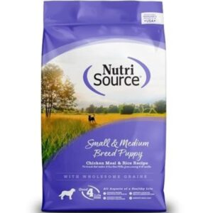 NutriSource Chicken Meal & Rice Small & Medium Breed Puppy Food 12 lb