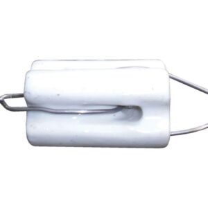 Patriot Porcelain White Bullnose Insulator