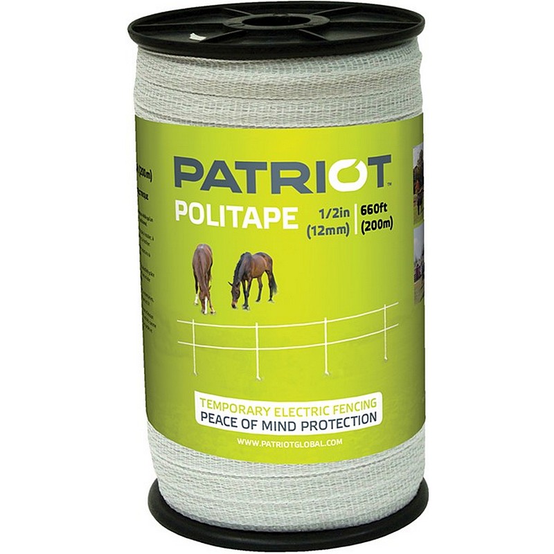 Patriot White 6 Strand Politape 660 feet