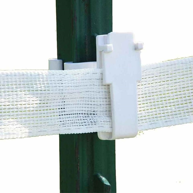 Patriot Wide T-Post Tape Insulators 25 ct