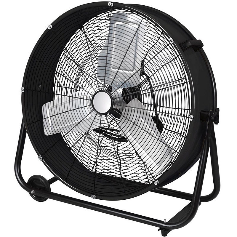 Perfect Aire Black Drum Fan 24”