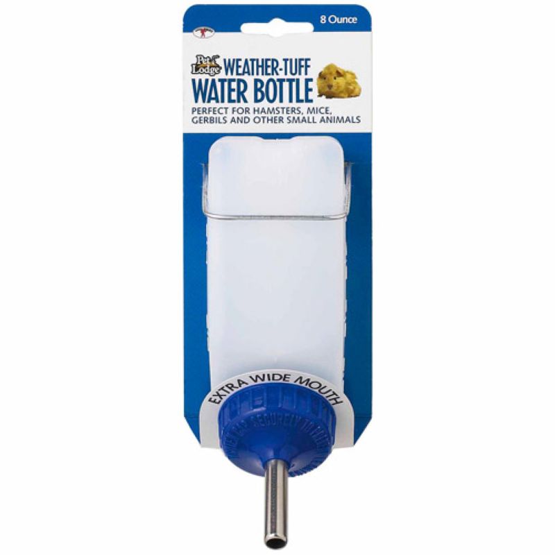 Pet Lodge Weather-Tuff Small Animal Water Bottle 8 oz