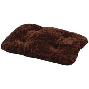 Precision Pet SnooZZY Brown Plush Dog Mat 13”x23”