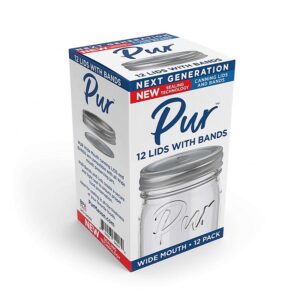 Pur Wide Mouth Canning Lids Bands 12 Ct