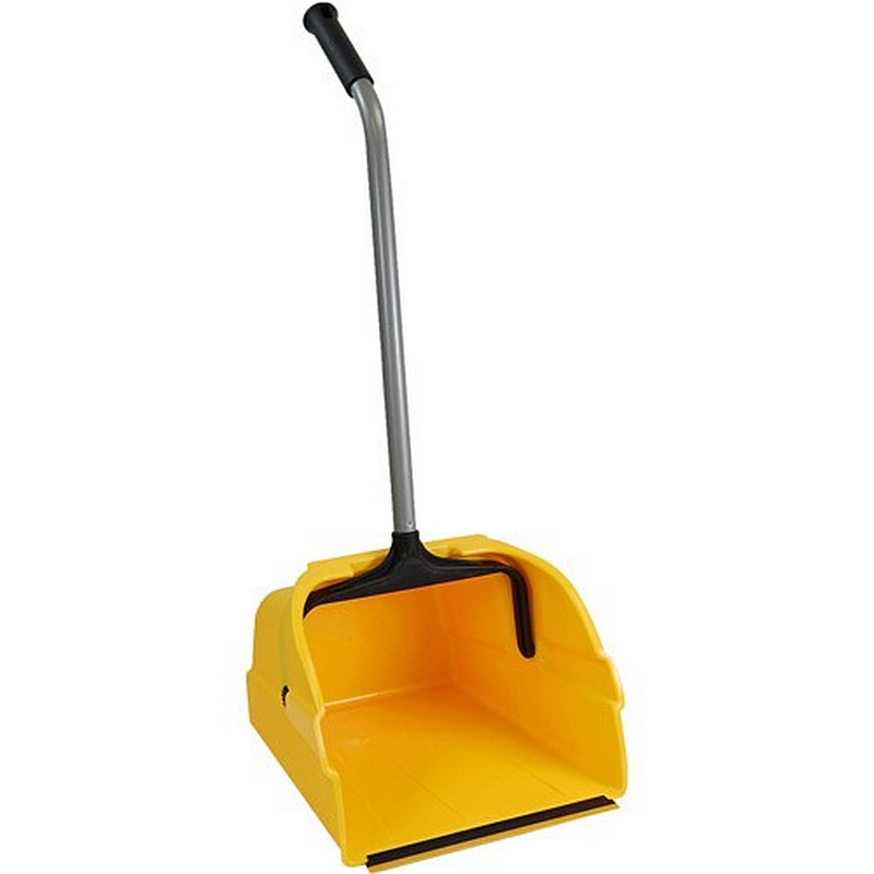 Quickie Jumbo Debris Long Handled Dust Pan 14”