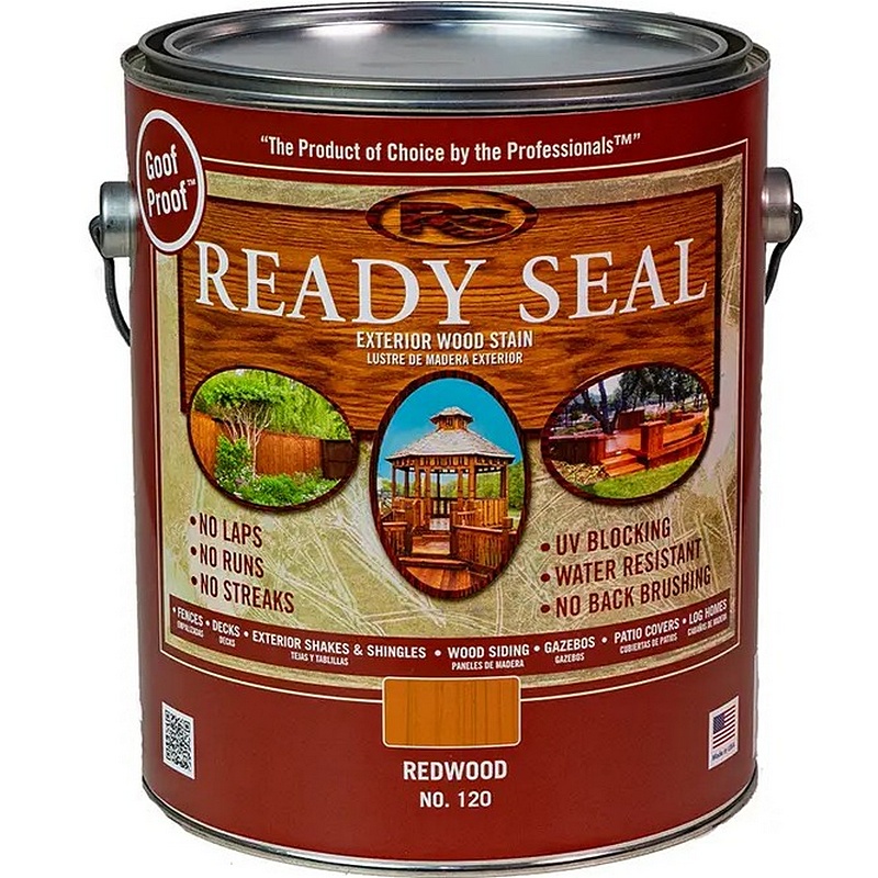 Ready Seal Redwood Exterior Stain & Sealer 1 gal