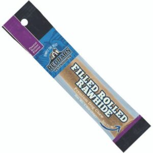 RedBarn Peanut Butter Filled Rawhide Roll Dog Treat 1.9 oz