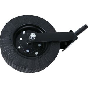 Rotary Cutter Tail Wheel & Fork Assembly 1-1-2″ Pin 4”x8”