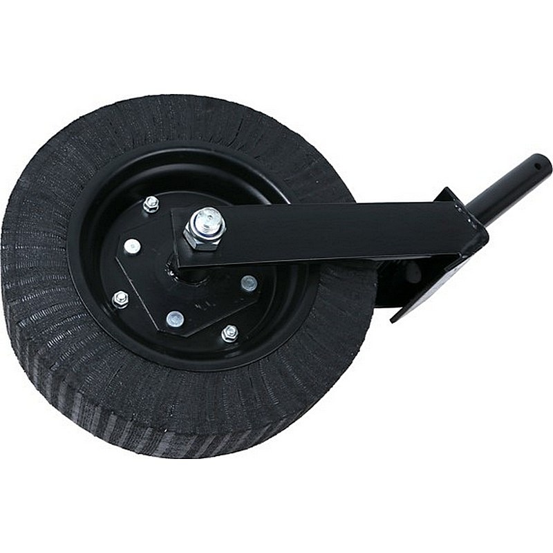 Rotary Cutter Tail Wheel & Fork Assembly 1-1-2″ Pin 4”x8”