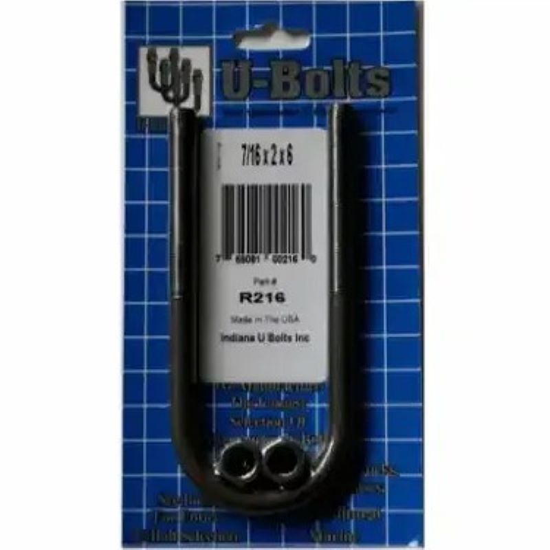 Round U-Bolt 7/16″x2″x6″