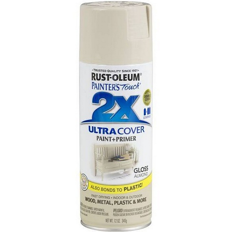 Rust-Oleum Painter’s Touch 2X Ultra Cover Almond Spray Paint 12 oz