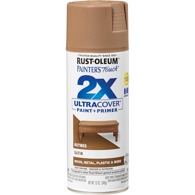 Rust-Oleum Painter’s Touch 2X Ultra Cover Nutmeg Spray Paint 12 oz