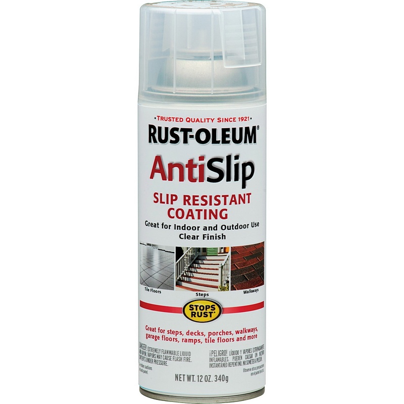 Rust-Oleum Stops Rust Anti-Slip Clear Spray Paint 12 oz