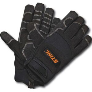 STIHL Mechanic Style Outdoor Black Work Gloves