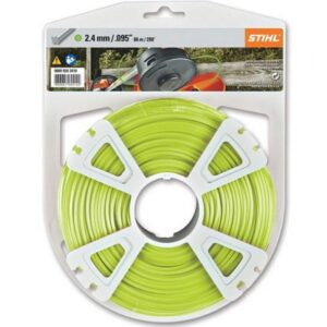 STIHL Neon Green X-Line Trimmer Line .105”x213’