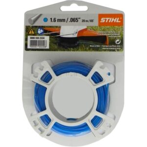 STIHL Premium Blue Nylon Coil Trimmer Line .065”x62’