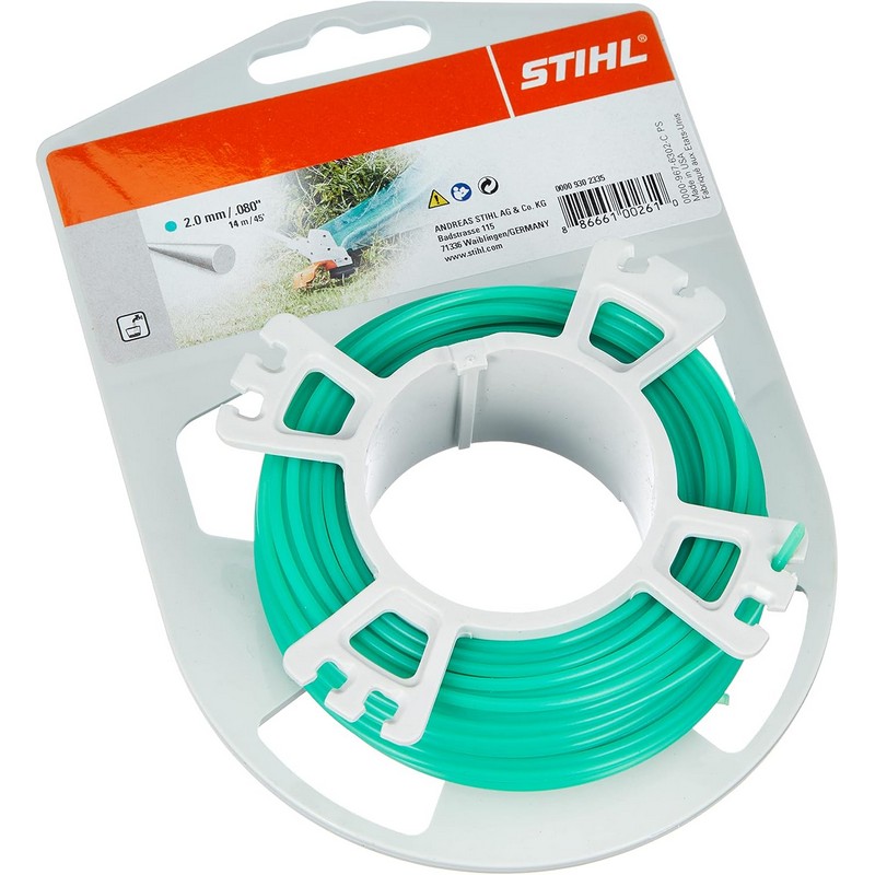 STIHL Residential Grade Green Nylon Trimmer Line 0.80”x45’