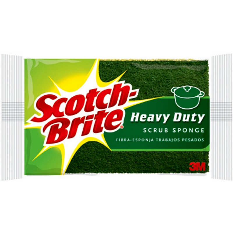 Scotch-Brite Heavy Duty Scrub Sponge 2.7”x4.5”
