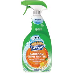 Scrubbing Bubbles Citrus Scent Foaming Bathroom Grime Fighter Liquid 32 oz