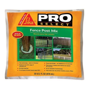 Sika Pro Select Fence Post Mix 33 oz