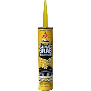 SikaBond Gray Ultimate Grab Polyurethane Construction Adhesive 10.1 oz