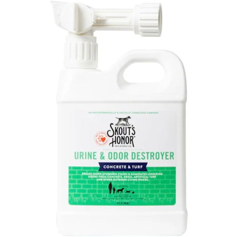 Skout’s Honor Concrete & Turf Pet Urine & Odor Destroyer 32 oz