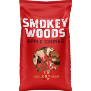 Smokey Woods All-Natural Apple Wood Smoking Chunks 350 cu in