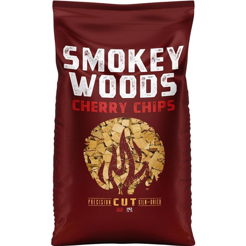 Smokey Woods All-Natural Cherry Smoking Chips 192 cu in