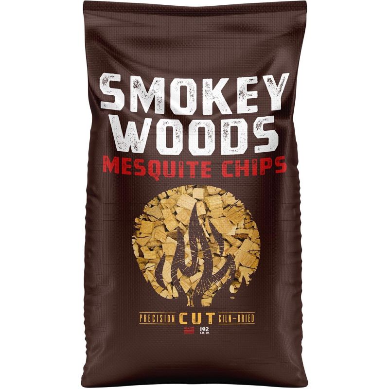 Smokey Woods All-Natural Mesquite Wood Smoking Chips 192 cu in