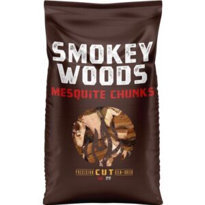 Smokey Woods All-Natural Mesquite Wood Smoking Chunks 350 cu in