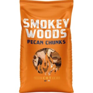 Smokey Woods All-Natural Pecan Wood Smoking Chunks 350 cu in