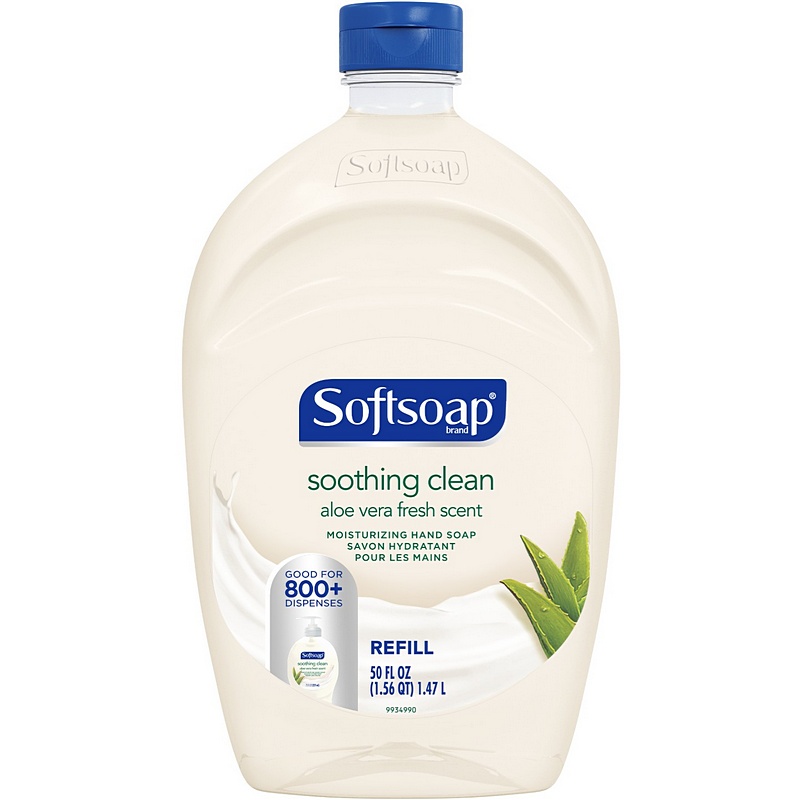 Softsoap Moisturizing Aloe Vera Liquid Hand Soap Refill 50 oz