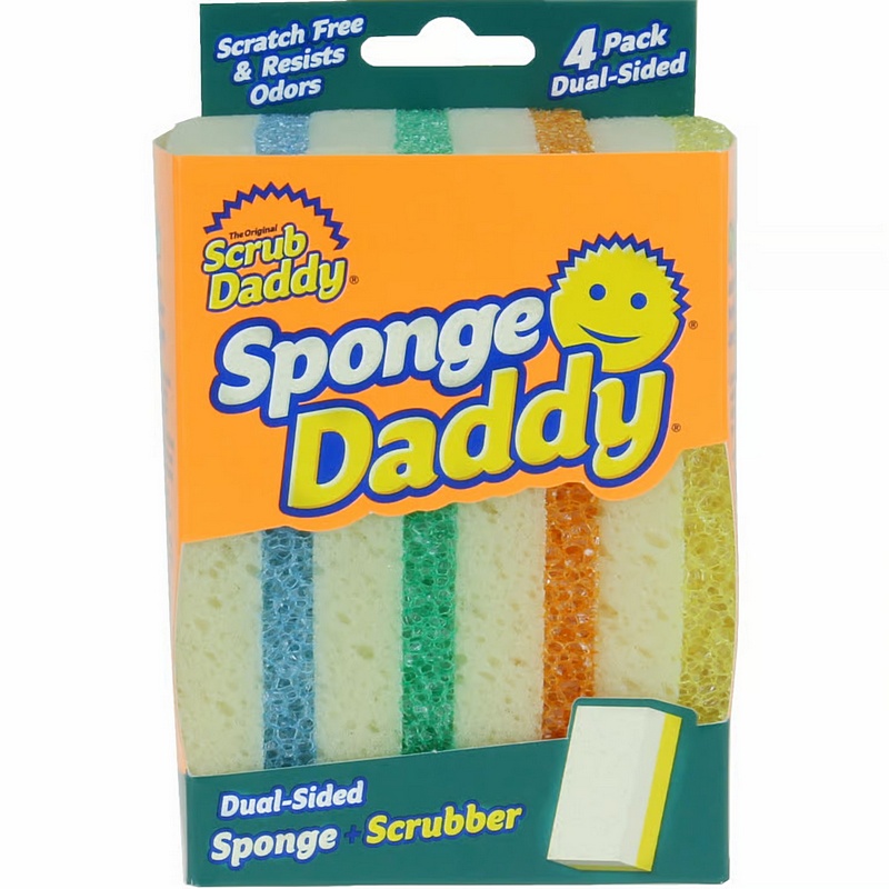 Sponge Daddy Heavy-Duty Sponge Assortment 4pk