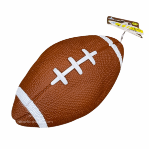 Squeaky Football Pet Toy