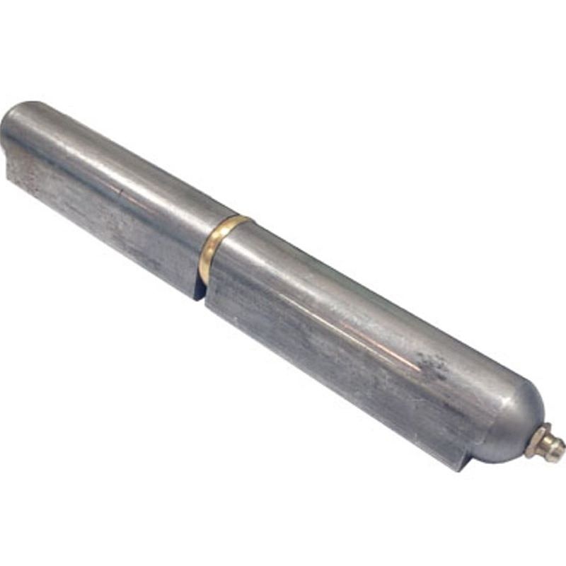 Stainless Steel Bullet Hinge with Washer/Grease Zerk 4-3/4”