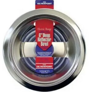 Stanco Chrome Finish Deep Inset Reflector Bowl 6”